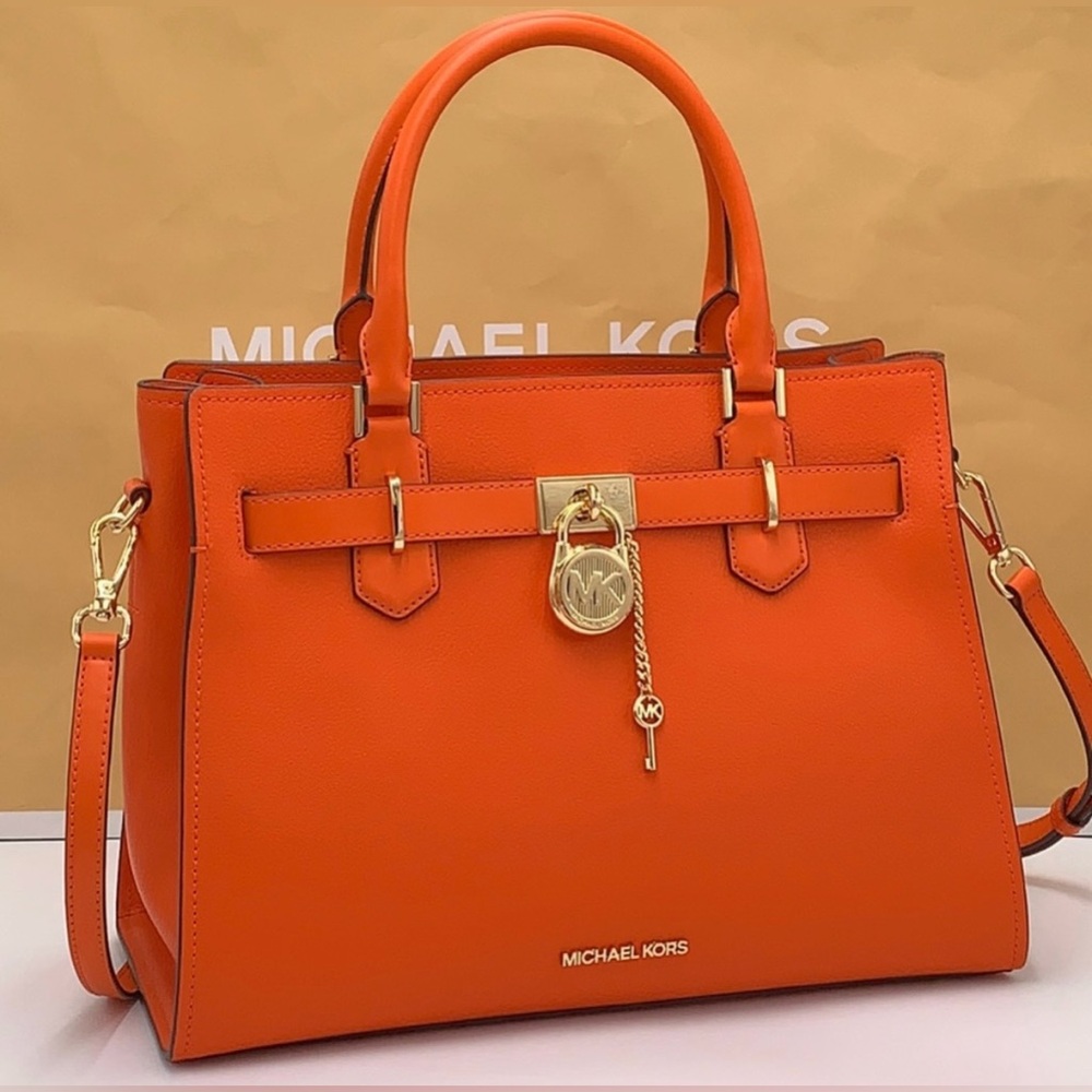 NWT: Michael Kors Hamilton Small Satchel Crossbody Bag (dust bag included)